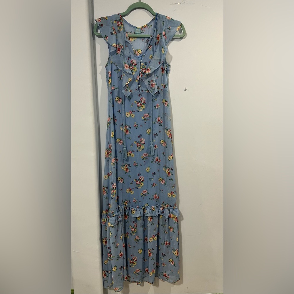Disney Alice Through The Looking Glass Maxi light blue dress